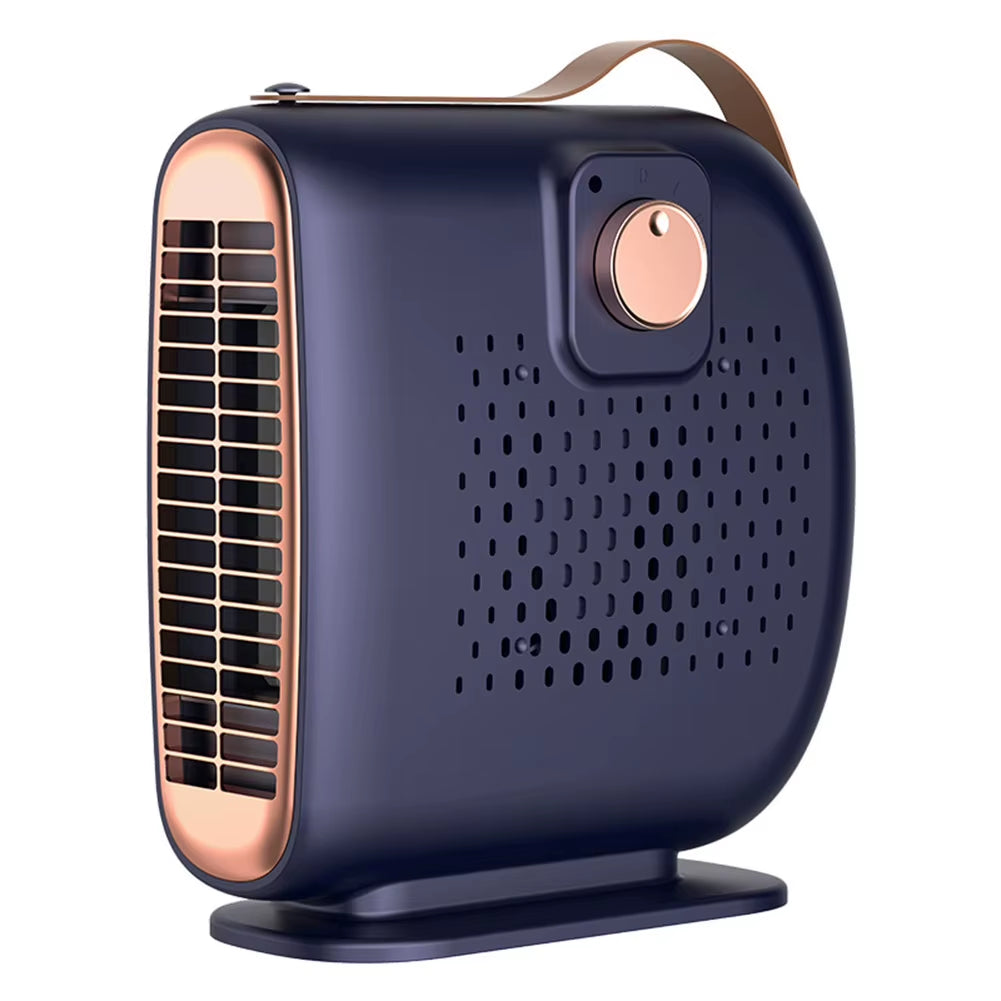 Electric Heater Fan Low Noise Mini Heater Fan PTC Heating Desktop Heating Fan anti Scald Electric Personal Warmer for Winter