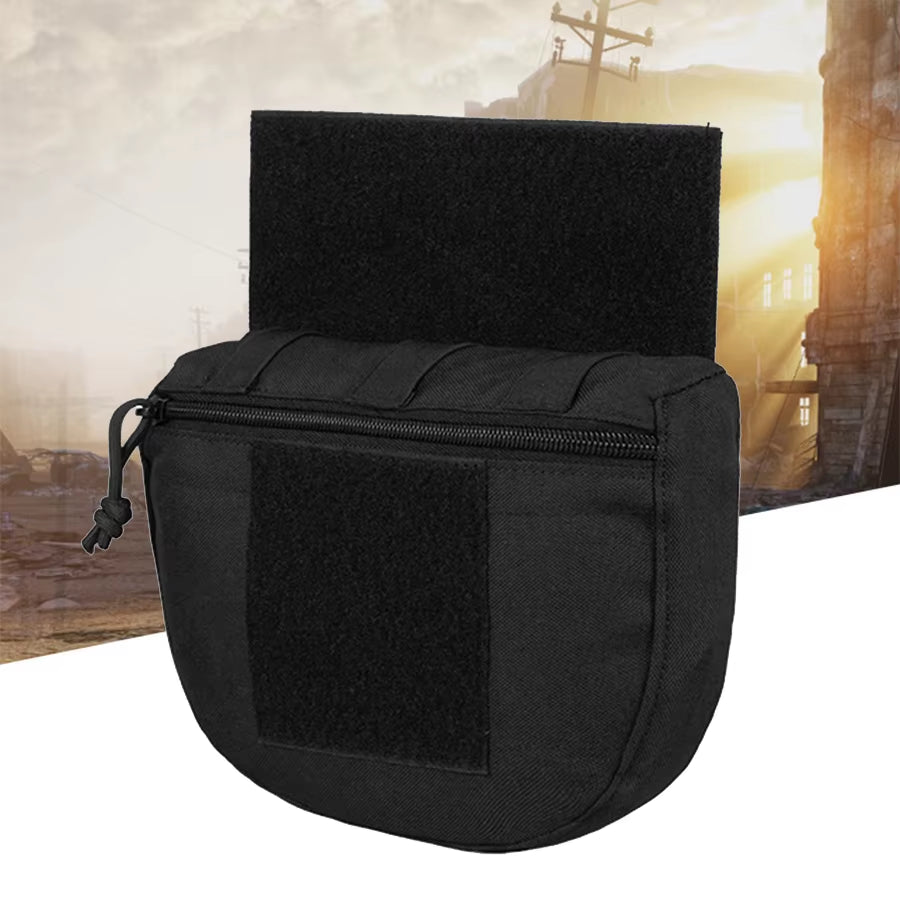 Outdoor Sports Vest Expansion Small Bag Waist Bag MOLLE Accessory Tool Small Hanging Bag Portable Multifunctional Chest