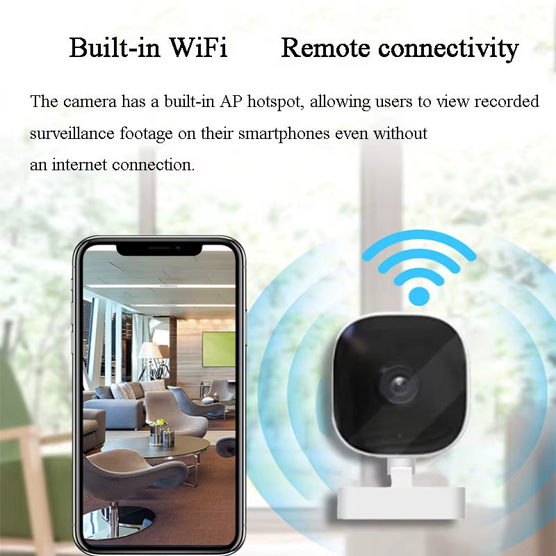 2025 New 4K Security Camera Full-Color Night Vision Wifi Monitor with 2-Way Audio IP65 Waterproof Motion Detect Surveillance