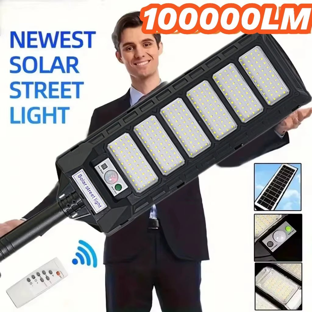 100000LM Solar LED Outdoor Lighting Motion Sensor Light Outdoor Solar Spotlight Sunshine Wall Lamp Courtyard Light Garden Light