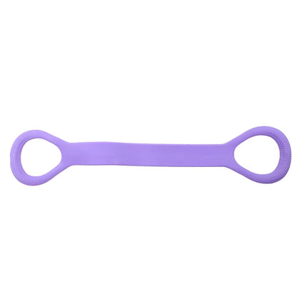 New 8-Character Puller Home Fitness Equipment Elastic Belt Yoga Auxiliary Female Open Shoulder Beauty Back Stretcher