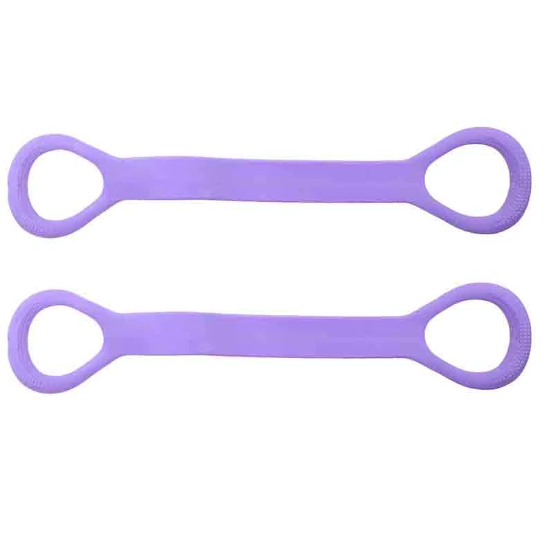 New 8-Character Puller Home Fitness Equipment Elastic Belt Yoga Auxiliary Female Open Shoulder Beauty Back Stretcher