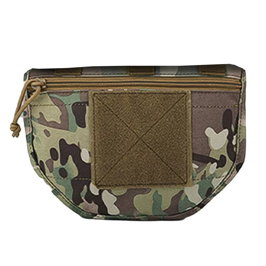 Outdoor Sports Vest Expansion Small Bag Waist Bag MOLLE Accessory Tool Small Hanging Bag Portable Multifunctional Chest