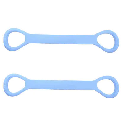 New 8-Character Puller Home Fitness Equipment Elastic Belt Yoga Auxiliary Female Open Shoulder Beauty Back Stretcher