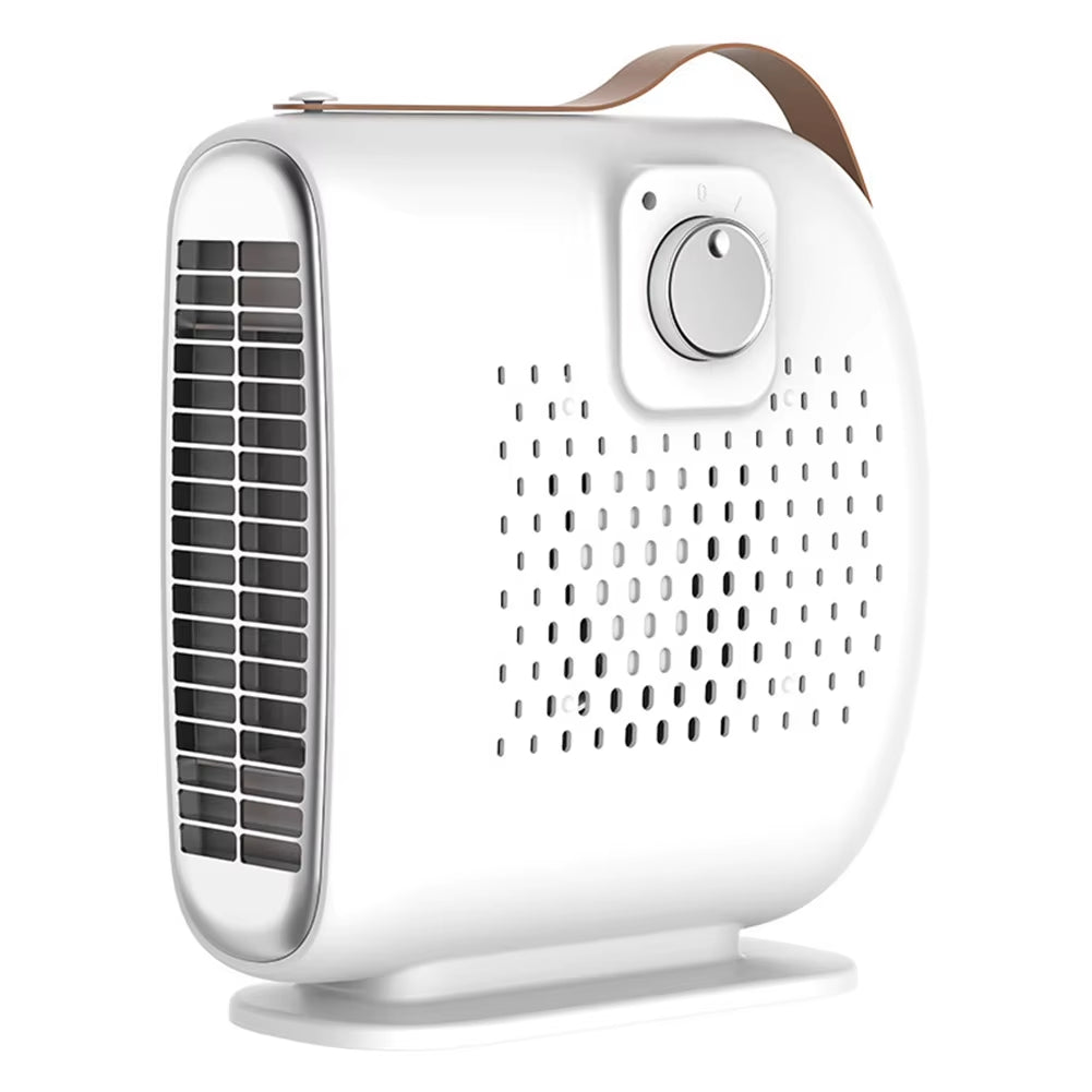 Electric Heater Fan Low Noise Mini Heater Fan PTC Heating Desktop Heating Fan anti Scald Electric Personal Warmer for Winter